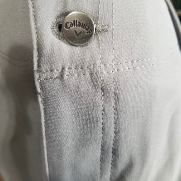 NWT Callaway Men's Stretch Cargo Shorts in Griffin Gray - Picture 10 of 10